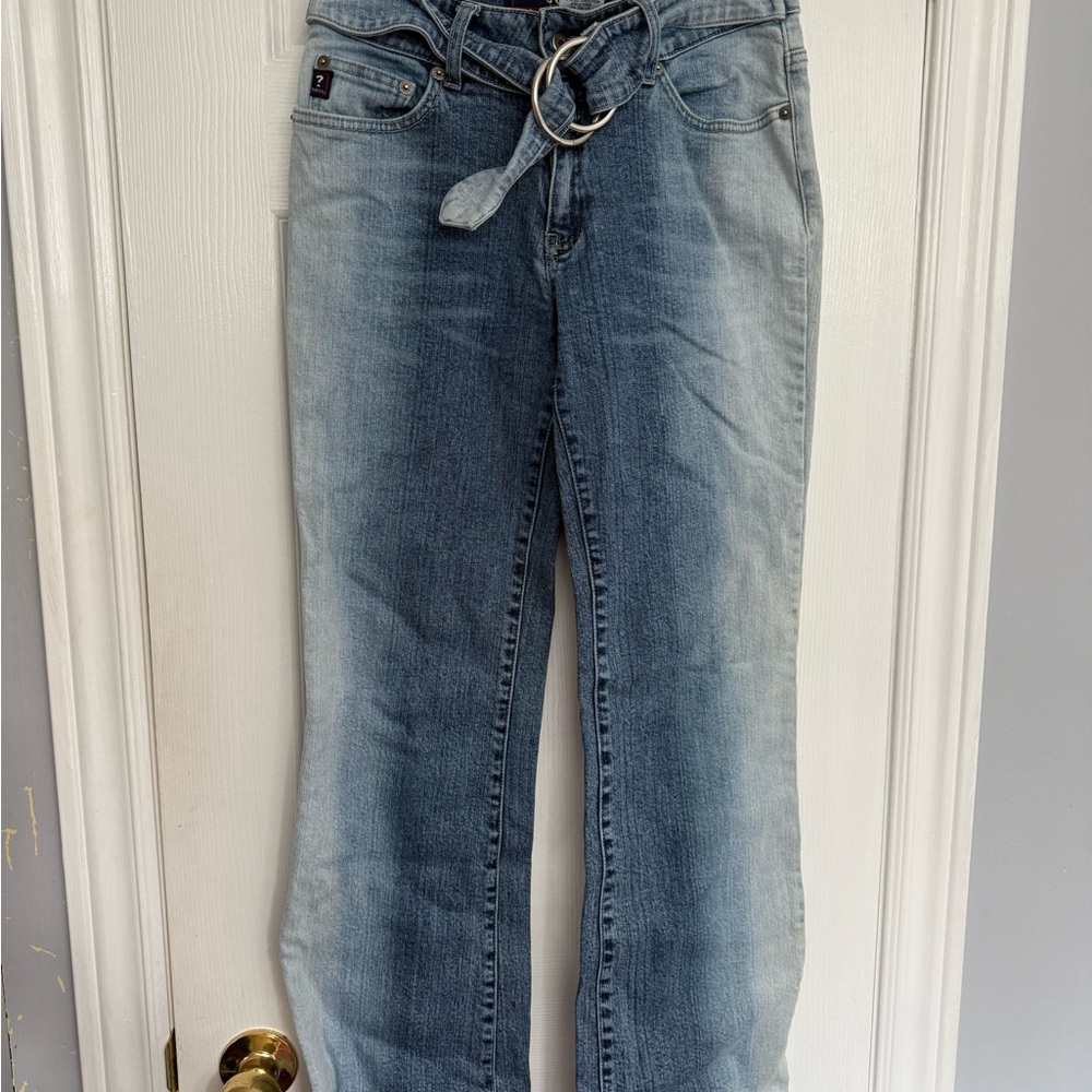 Guess Light Blue Straight Leg Jeans
